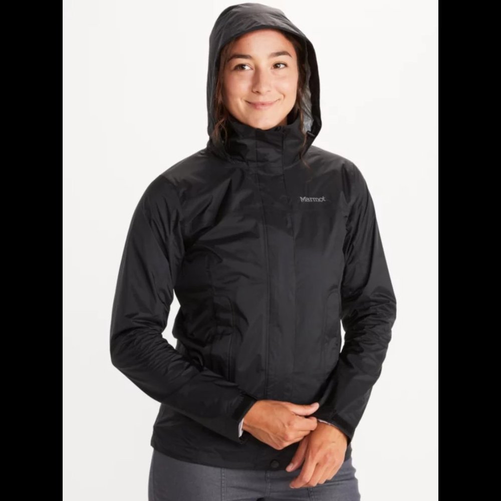 Marmot Women's PreCip Eco Jacket Black M